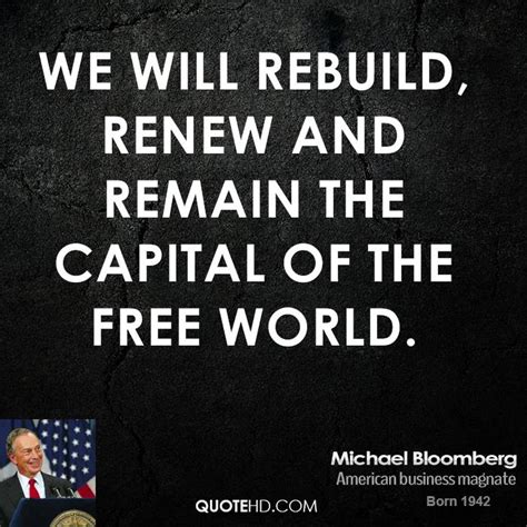 Michael Bloomberg Quotes. QuotesGram