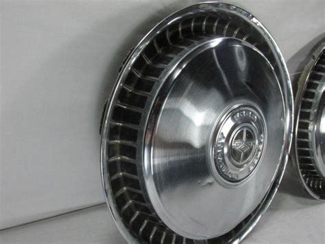 Purchase Vintage FORD HUBCAPS 15" 1976-89 F100-F350 Chrome Ring Hot Rod ...