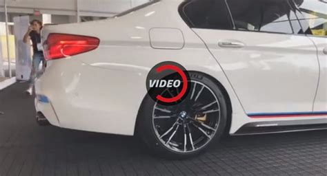 New BMW M5 Sounds Brutal With M Performance Titanium Exhaust Fitted ...