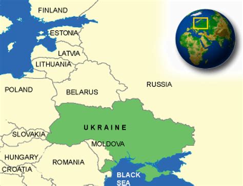 Ukraine map. Terrain, area and outline maps of Ukraine ...