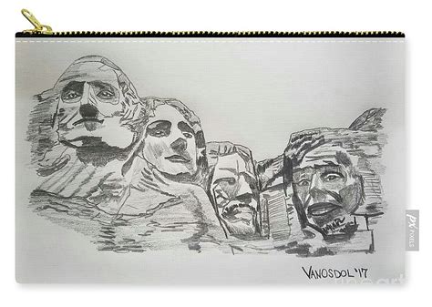 Mt Rushmore Sketch at PaintingValley.com | Explore collection of Mt Rushmore Sketch