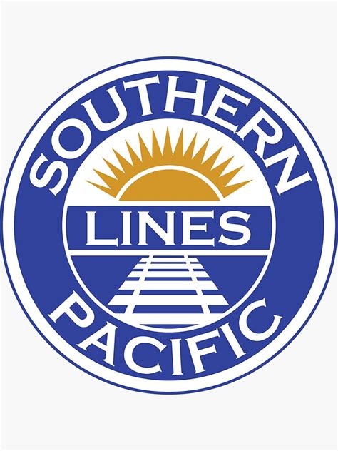 "Southern Pacific Logo" Sticker for Sale by kevinne | Redbubble