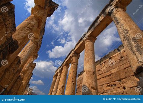 Ancient columns stock image. Image of columns, stone - 24491711