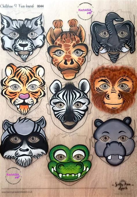 Pin by Kylie Gomez on Faces by other painters | Face painting, Animal ...