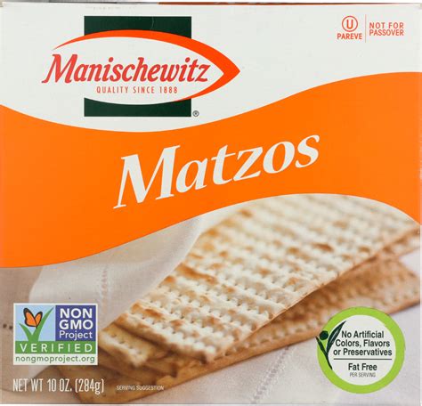 Matzos Unsalted, 10 Oz, 1 Pack - Walmart.com