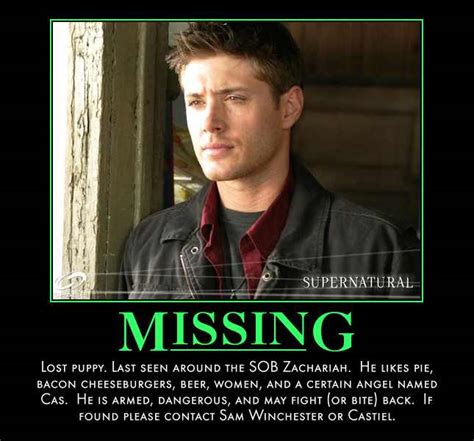 Dean Winchester Funny Quotes. QuotesGram