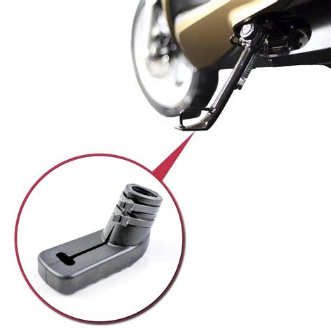 motorcycle Kickstand Pad Protect Your Feet Shoes Avoiding Scratching ...