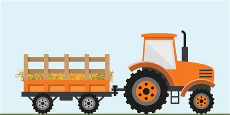 Hayride clipart tractor, Hayride tractor Transparent FREE for download ...