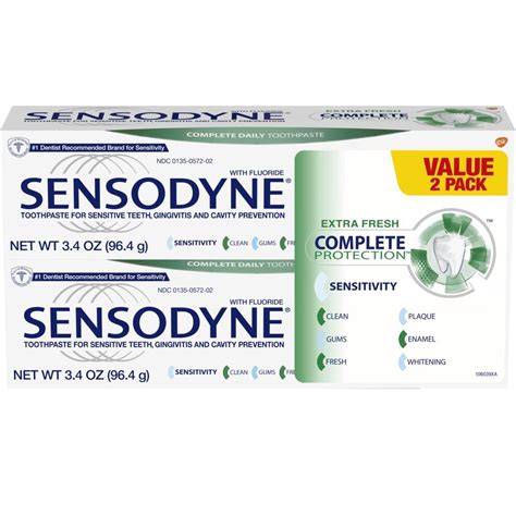 sensodyne complete protection ingredients - The Beauty Life