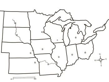 Blank Regions Map by Sieger Squad | TPT