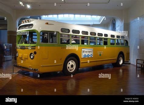 Rosa Parks bus on display at the Henry Ford Museum in Dearborn Stock ...