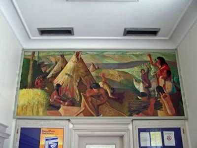 Post Office Mural - Neodesha KS - Living New Deal