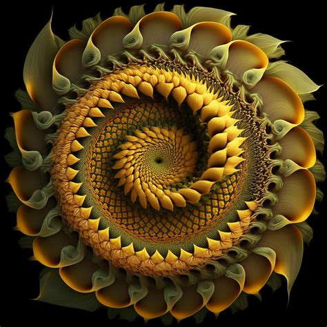 Fibonacci Sequence Spiral in Nature Drawing by RAGANA Design - Fine Art America