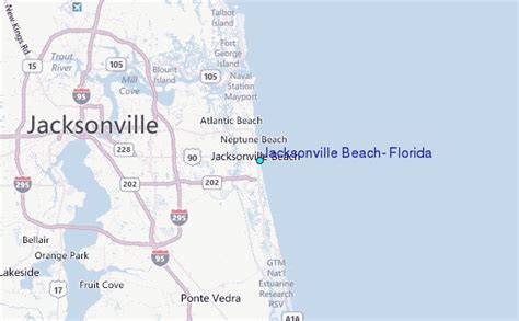 Jacksonville Beach, Florida Tide Station Location Guide