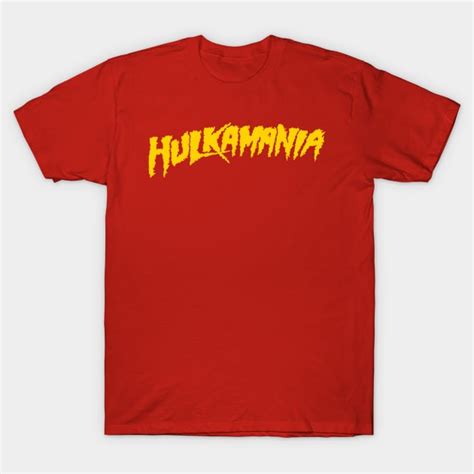 Hulkamania Yellow - Hulkamania - T-Shirt | TeePublic