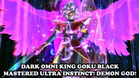 DEMON LORD OMNI KING GOKU BLACK (MUI)! Stop Time With a Snap! W/ New Skills! DB Xenoverse 2 Mods ...