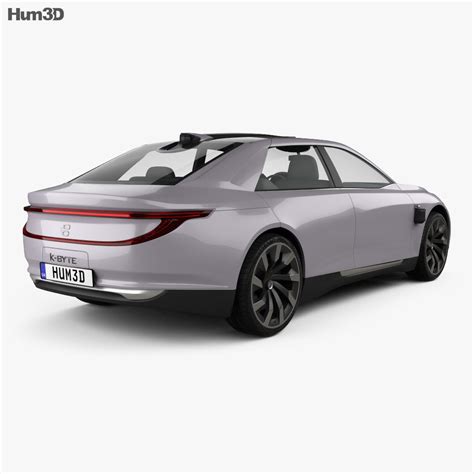 Byton K-byte 2020 3D model - Vehicles on Hum3D