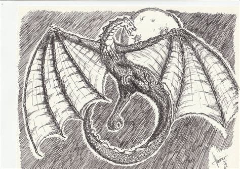 Moon Dragon by oncewewereheroes on DeviantArt