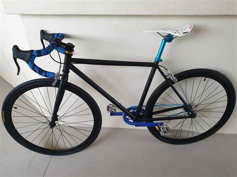 Custom Built Fixie Bike, Sports Equipment, Bicycles & Parts, Bicycles on Carousell