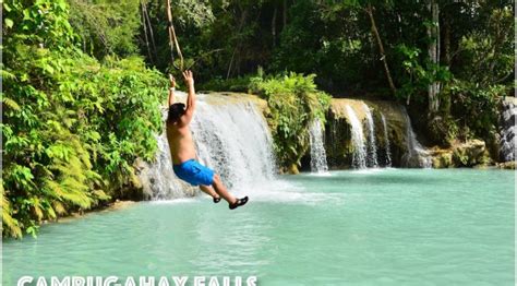 CAMBUGAHAY FALLS: A Three-tier Waterfalls - Finding Henru