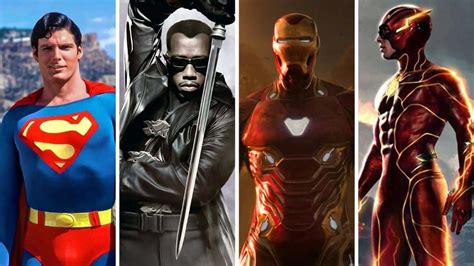 Hollywood Live Action Superhero Movies Their Relevance