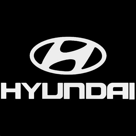 Hyundai Logo 2 Vinyl Decal Sticker