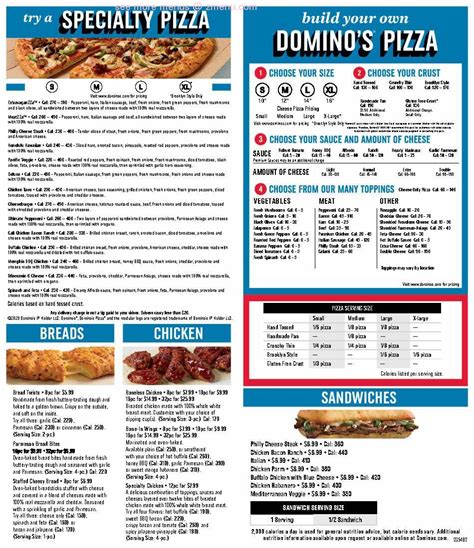 Online Menu of Domino's Pizza Restaurant, Byram, Mississippi, 39272 - Zmenu