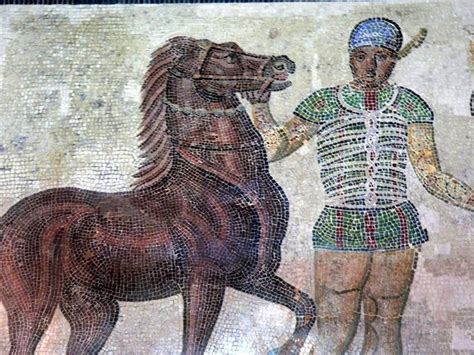 Roman Charioteer Mosaic 3