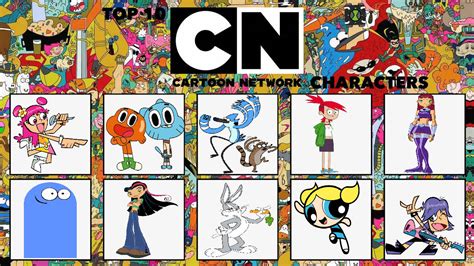 Top 10 Cartoon Network Characters by Lapisfan2055 on DeviantArt