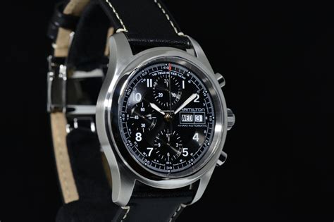 Hamilton Khaki Field Chronograph Automatic Day-Date Ref.... for $1,004 ...