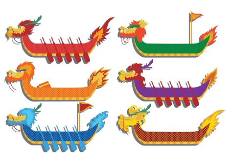 Dragon boat festival vector | Dragon boat festival, Dragon boat, Boat illustration