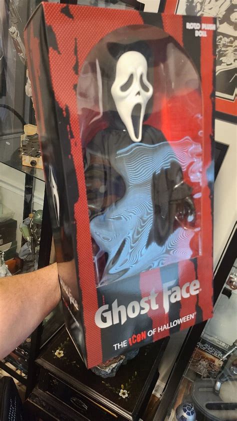 GhostFace 18 Inch Tall Roto Plush Scream Doll Figure Scream Mezco ...