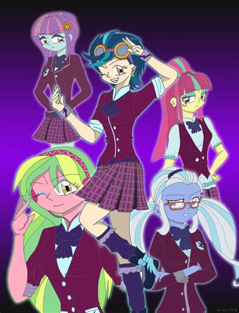 Crystal Prep Girls - Shadowbolts Five by bakumaru01 on DeviantArt