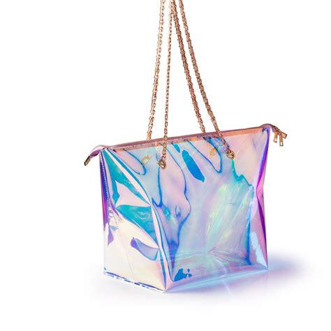 Zip All Tote | Holographic purse, Holographic bag, Purses and bags