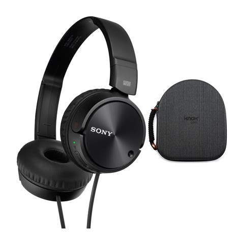 Sony MDRZX110NC Noise Cancelling Headphones with Knox Gear EVA ...