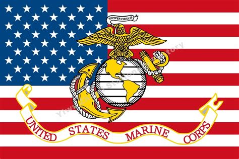 US Army Marine Corps US Nation Flag 3ft X 5ft Polyester Banner Flying 150* 90cm Custom Flag ...