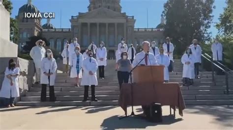 Iowa doctors call on Gov. Reynolds to issue statewide mask policy ...