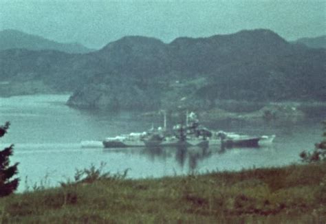 Tirpitz Norway color photo Military Photos, Military History, Les ...