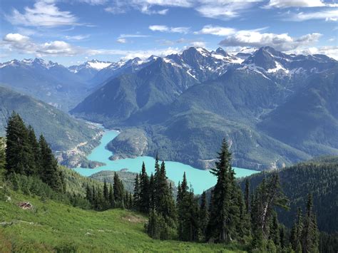 North Cascades National Park - Diablo Lake [OC] [1920x1080] : EarthPorn