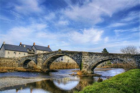 Llanrwst Bridge and River Photograph by Ian Mitchell - Fine Art America