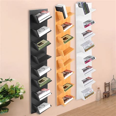 Aliexpress.com : Buy Modern 8 Tier Wall Mounted Books CDs Display Storage Rack Shelf ...