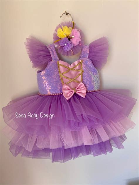 Rapunzel Costume, Rapunzel Birthday Costume, Rapunzel Inspired Toddler ...