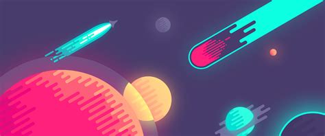 Online crop | cartoon illustration of planets HD wallpaper | Wallpaper ...