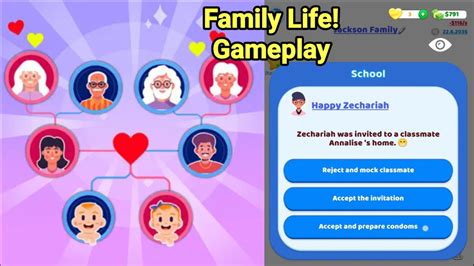 Family Life Game Gameplay - YouTube