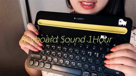 ASMR Keyboard Sound 1H (No Talking) - YouTube