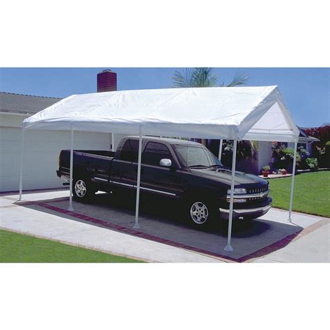 Deluxe 10x20' Moto Shade Car Port / Canopy - 155702, Screens & Canopies ...