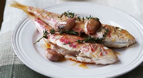 Pan-fried red mullet Recipe with thyme | Mullet recipe, Red mullet, Fish recipes