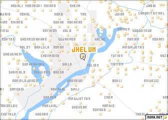 Jhelum (Pakistan) map - nona.net