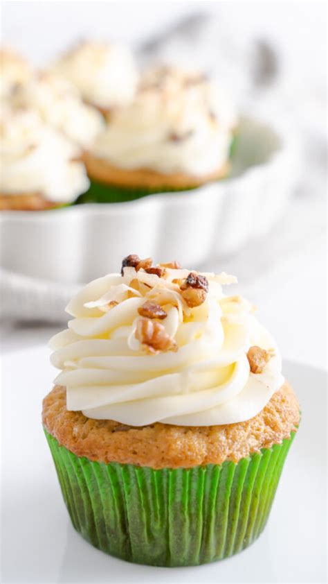 Hummingbird Cake Cupcakes - Mama Needs Cake®