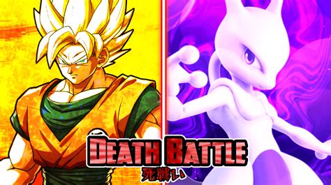 Goku vs Mewtwo (Dragon Ball/Pokemon) - "3 Finger Bi#@h Slap" : r/DeathBattleMatchups